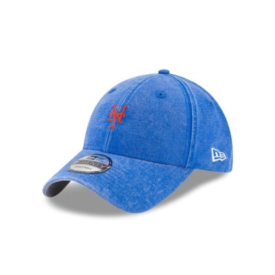 Blue New York Mets Hat - New Era MLB Rugged Mini 9TWENTY Adjustable Caps USA4785091